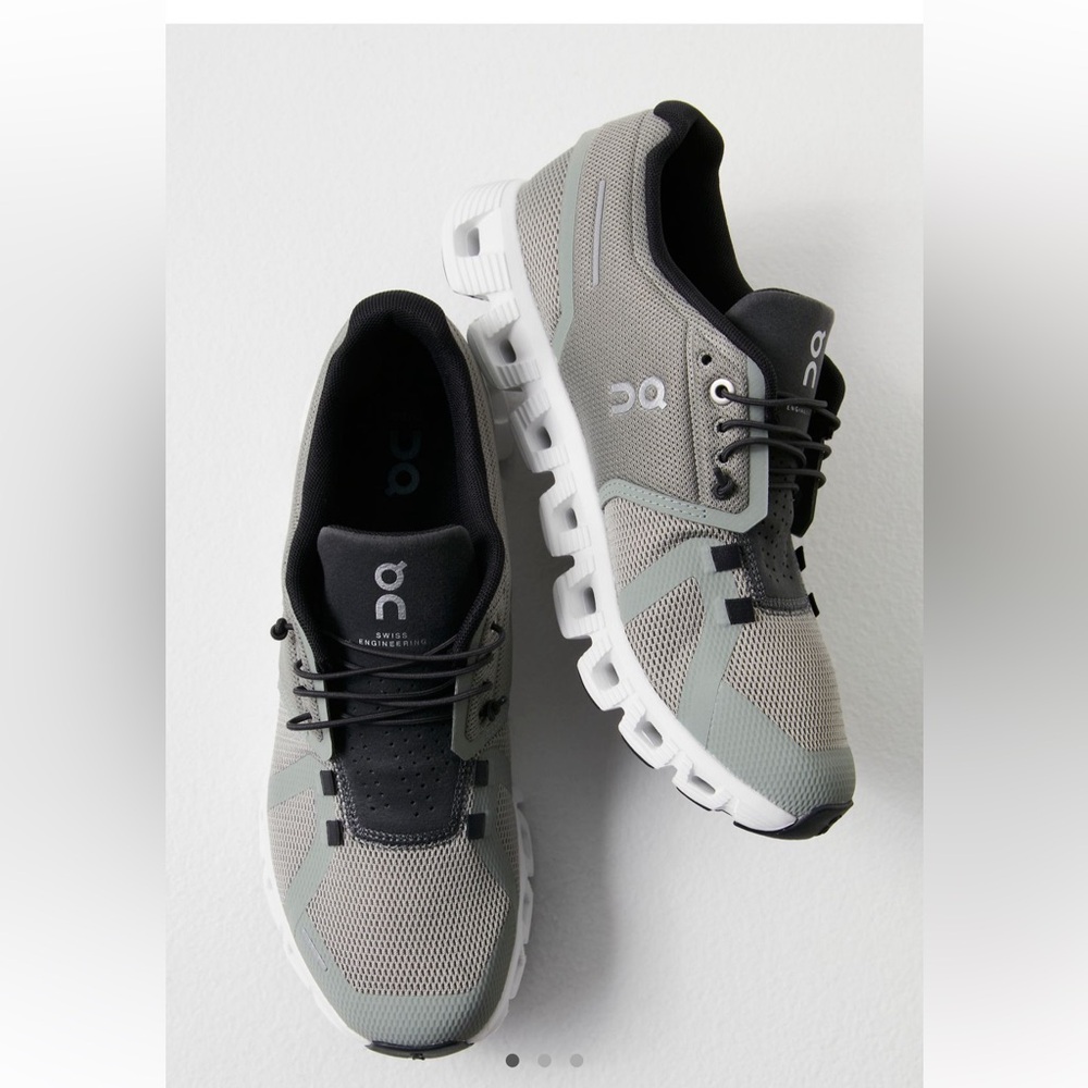 On Running Black and Gray Sneakers